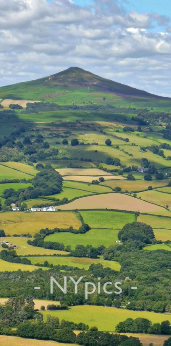 The Sugarloaf Viewed from The Skirrid