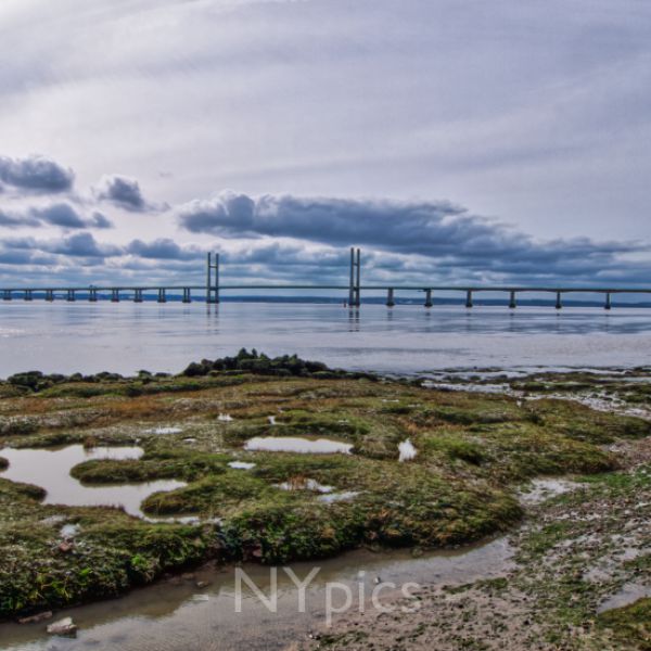 The Second Severn Crossing Viewed From Black Rock