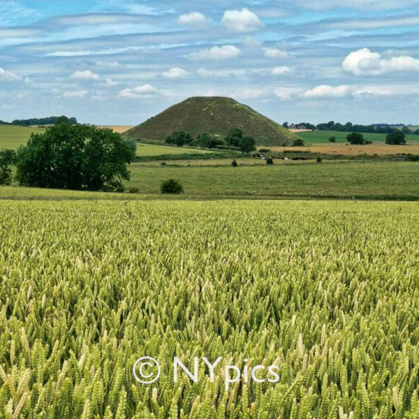 Silbury Hill, near Avebury, Wiltshire