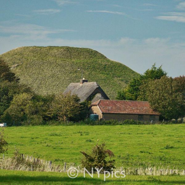 Silbury Hill, near Avebury, Wiltshire