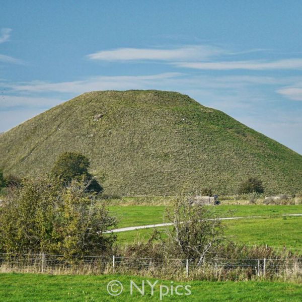 Silbury Hill, near Avebury, Wiltshire