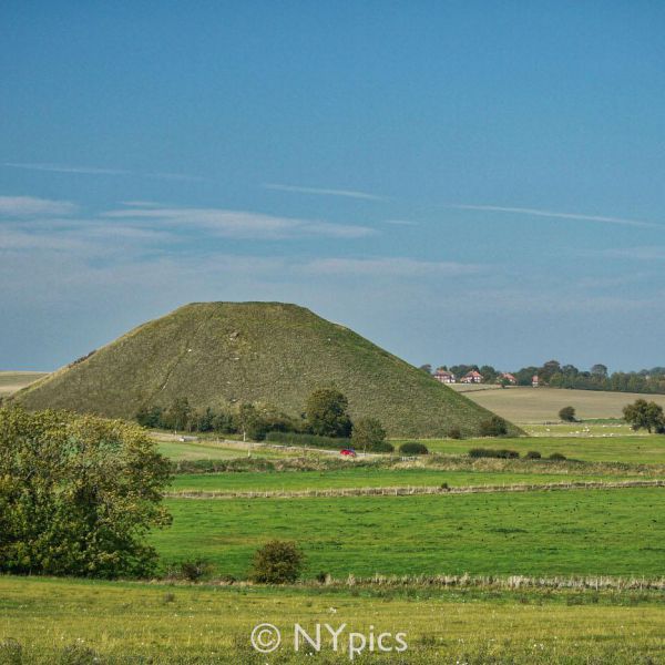 Silbury Hill, near Avebury, Wiltshire