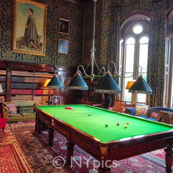 The Billiard Room, Eastnor Castle