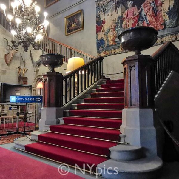 The Hall And Main Stairs, Eastnor Castle