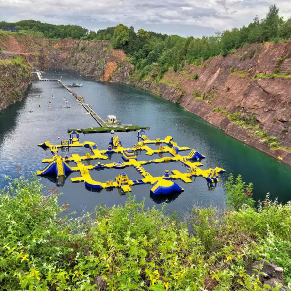 Atlantis Aqua Park And The National Diving Centre, Tidenham, Chepstow, Gloucestershire