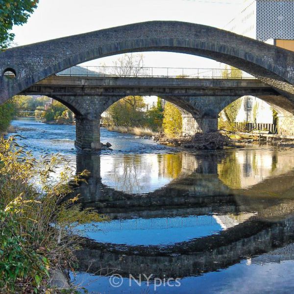 The Old Bridge Over The River Taff, Pontypridd