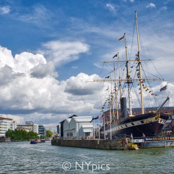 Brunel's SS Great Britain In Bristol Harbour