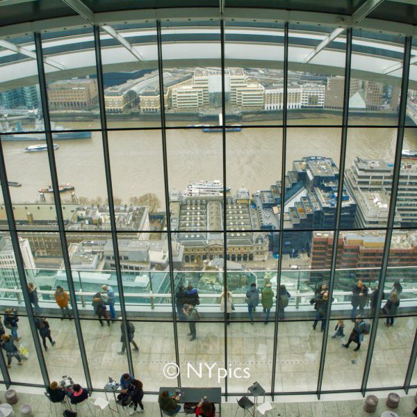 Inside The Top Of 20 Fenchurch Street, London