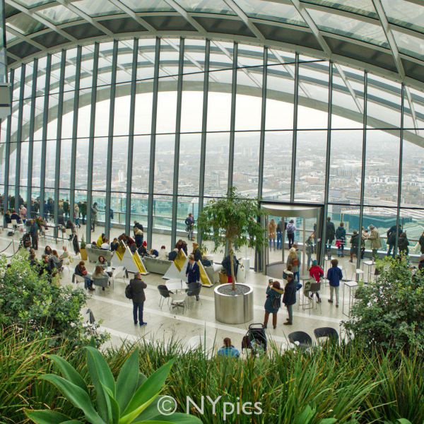 Inside The Top Of 20 Fenchurch Street, London