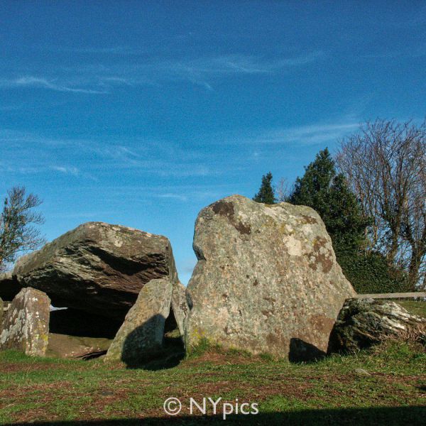Neolithic Burial Chamber Known As Arthur's Stone