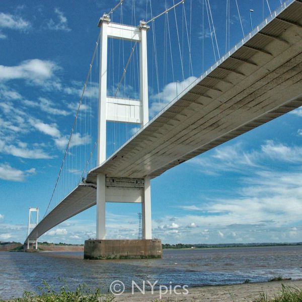 The 'Old Severn Bridge' Viewed From The Welsh End