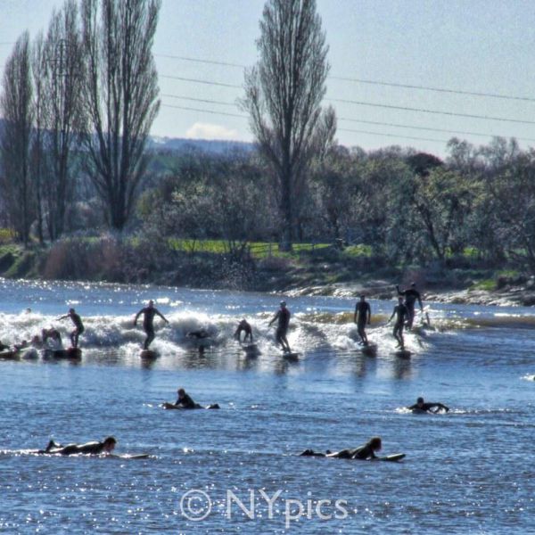 The Severn Bore, Minsterworth