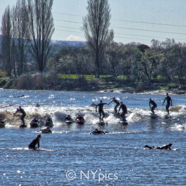 The Severn Bore, Minsterworth