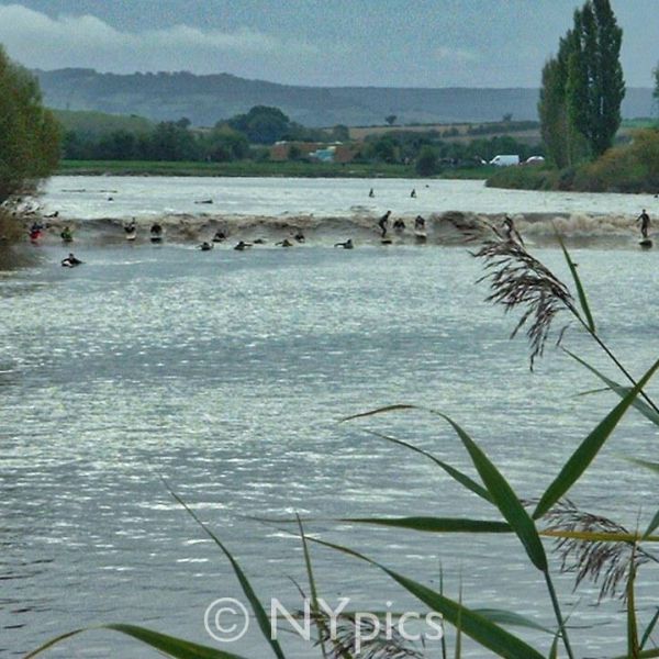 The Severn Bore, Minsterworth