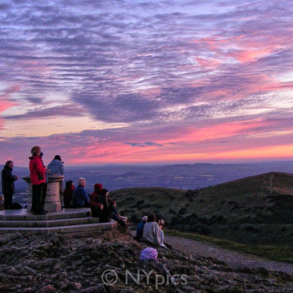 Waiting For Sunrise, Midsummer, Worcester Beacon, Malvern Hills