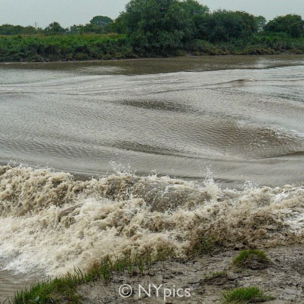 The Severn Bore, Minsterworth, Gloucestershire