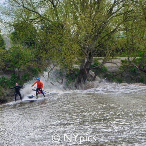 The Severn Bore, Minsterworth, Gloucestershire