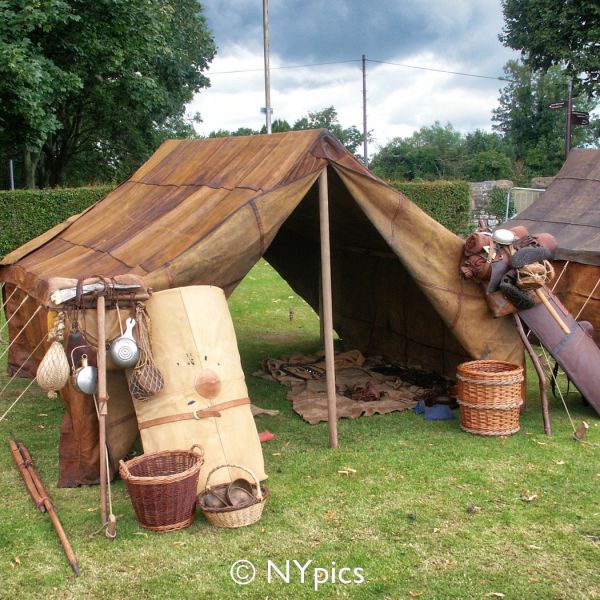 Reconstruction Of A Roman Tent